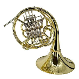 Verus K - F/Bb Double French Horn - Yellow Brass - Detachable Bell - Unlacquered Finish