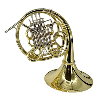 Verus K - F/Bb Double French Horn - Yellow Brass - Detachable Bell - Unlacquered Finish