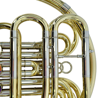Verus K - F/Bb Double French Horn - Yellow Brass - Detachable Bell - Unlacquered Finish