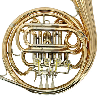 Verus VG - F/Bb Double French Horn - Gold Brass - Detachable Bell - Lacquered Finish