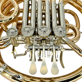 Verus VG - F/Bb Double French Horn - Gold Brass - Detachable Bell - Lacquered Finish