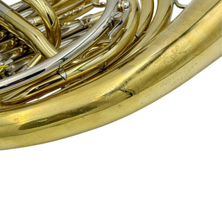 Verus V - F/Bb Double French Horn - Yellow Brass - Detachable Bell - Lacquered Finish - Serial #: 2222-BH (Pre-Owned)