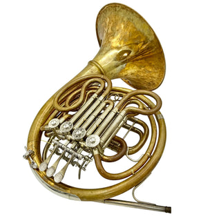 Verus V - F/Bb Double French Horn - Yellow Brass - Detachable Bell - Unlacquered Finish - Serial #: 2248-CD (Pre-Owned)