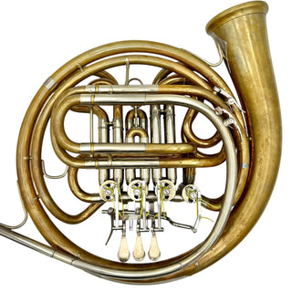 Verus V - F/Bb Double French Horn - Yellow Brass - Detachable Bell - Unlacquered Finish - Serial #: 2248-CD (Pre-Owned)