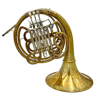 Verus V - F/Bb Double French Horn - Yellow Brass - Detachable Bell - Unlacquered Finish - Serial #: 2248-CD (Pre-Owned)