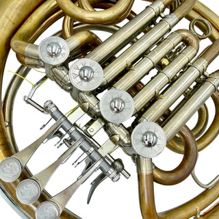 Verus V - F/Bb Double French Horn - Yellow Brass - Detachable Bell - Unlacquered Finish - Serial #: 2248-CD (Pre-Owned)