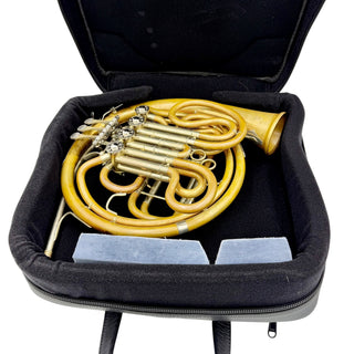Verus V - F/Bb Double French Horn - Yellow Brass - Detachable Bell - Unlacquered Finish - Serial #: 2248-CD (Pre-Owned)