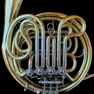 Verus V - F/Bb Double French Horn - Yellow Brass - Fixed Bell - Lacquered Finish