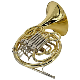 Verus V - F/Bb Double French Horn - Yellow Brass - Fixed Bell - Lacquered Finish