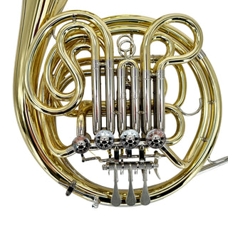 Verus V - F/Bb Double French Horn - Yellow Brass - Fixed Bell - Lacquered Finish