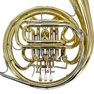 Verus V - F/Bb Double French Horn - Yellow Brass - Fixed Bell - Lacquered Finish
