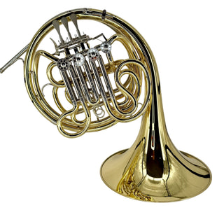 Verus V - F/Bb Double French Horn - Yellow Brass Fixed Bell Lacquered Finish