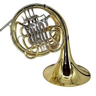 Verus V - F/Bb Double French Horn - Yellow Brass - Fixed Bell - Lacquered Finish