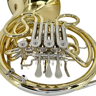 Verus V - F/Bb Double French Horn - Yellow Brass - Fixed Bell - Lacquered Finish
