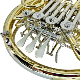 Verus V - F/Bb Double French Horn - Yellow Brass - Fixed Bell - Lacquered Finish