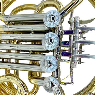Verus V - F/Bb Double French Horn - Yellow Brass - Fixed Bell - Lacquered Finish