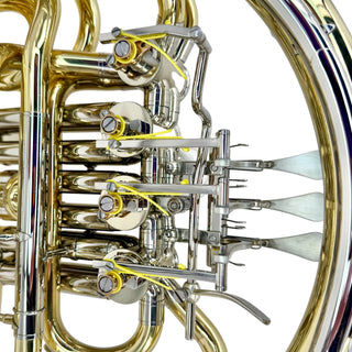 Verus V - F/Bb Double French Horn - Yellow Brass - Fixed Bell - Lacquered Finish