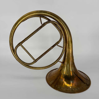 Webb-Halstead Natural Horn - Franz Stohr Style - 10 Crooks and Couplers - Yellow Brass  - Unlacquered Finish - Serial #: 596-98 (Pre-Owned)
