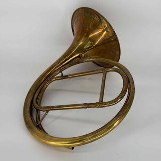 Webb-Halstead Natural Horn - Franz Stohr Style - 10 Crooks and Couplers - Yellow Brass  - Unlacquered Finish - Serial #: 596-98 (Pre-Owned)