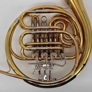XO 1650D - F/Bb Double French Horn - Detachable Bell - Lacquered Finish - Serial #: DC05779 (Demo)