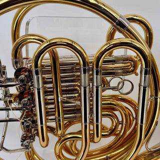 XO 1650D - F/Bb Double French Horn - Detachable Bell - Lacquered Finish - Serial #: DC05779 (Demo)