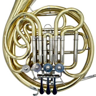 Yamaha YHR-567 - F/Bb Double French Horn - Yellow Brass - Fixed Bell - Lacquered Finish - Serial #: 013962 (Pre-Owned)