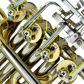 Yamaha YHR-567 - F/Bb Double French Horn - Yellow Brass - Fixed Bell - Lacquered Finish - Serial #: 013962 (Pre-Owned)