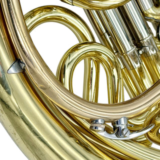 Yamaha YHR-567 - F/Bb Double French Horn - Yellow Brass - Fixed Bell - Lacquered Finish - Serial #: 013962 (Pre-Owned)