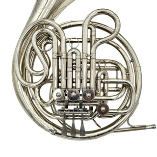 Yamaha YHR-668N - F/Bb Double French Horn - Nickel-Silver - Fixed Bell - Lacquered Finish - Serial #: 001991 (Pre-Owned)