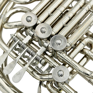 Yamaha YHR-668N - F/Bb Double French Horn - Nickel-Silver - Fixed Bell - Lacquered Finish - Serial #: 001991 (Pre-Owned)