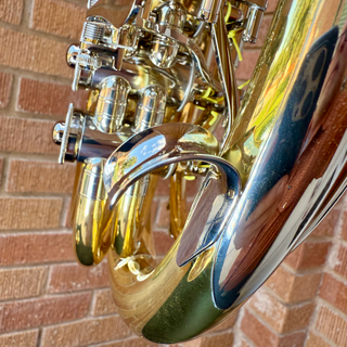 Yamaha YHR-671DU - F/Bb Double French Horn - Yellow Brass - Detachable Bell - Unlacquered Finish