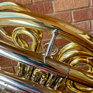 Yamaha YHR-671DU - F/Bb Double French Horn - Yellow Brass - Detachable Bell - Unlacquered Finish