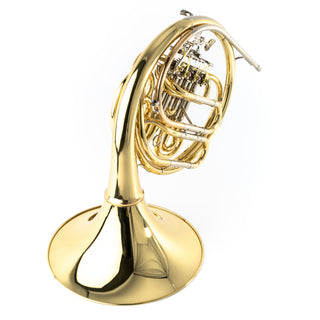 Yamaha YHR-671DU - F/Bb Double French Horn - Yellow Brass - Detachable Bell - Unlacquered Finish