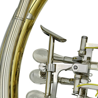 Yamaha YHR-671DU - F/Bb Double French Horn - Yellow Brass - Detachable Bell - Unlacquered Finish