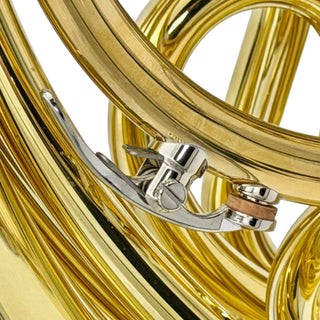 Yamaha YHR-671DU - F/Bb Double French Horn - Yellow Brass - Detachable Bell - Unlacquered Finish