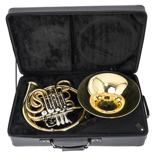 Yamaha YHR-671D - F/Bb Double French Horn - Yellow Brass - Detachable Bell - Lacquered Finish