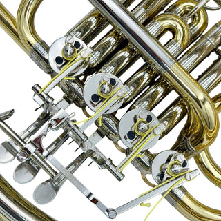 Yamaha YHR-871 - F/Bb Double Horn - Lacquered, Fixed Bell