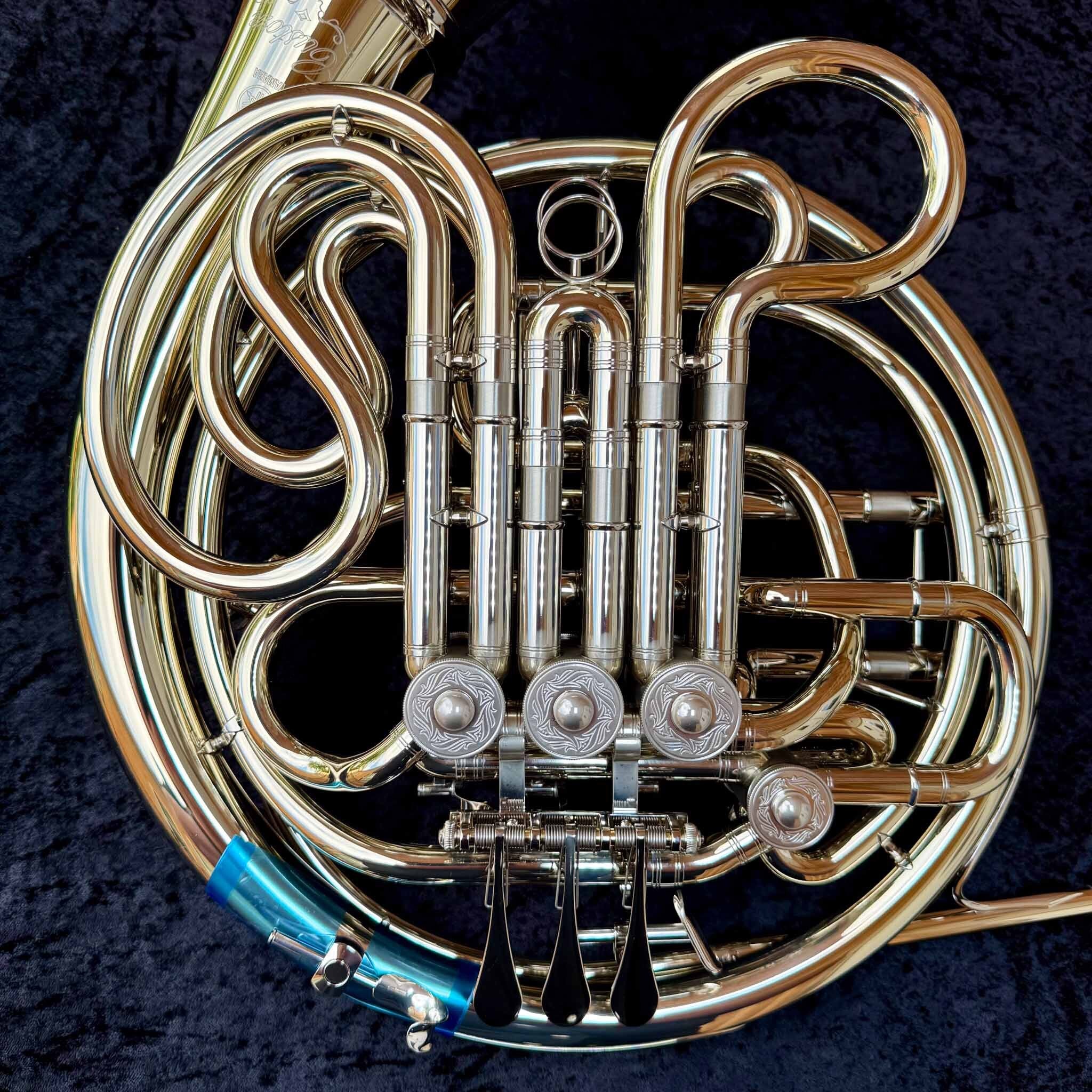 Yamaha YHR-872NDWOC - F/Bb Double French Horn - Nickel Silver