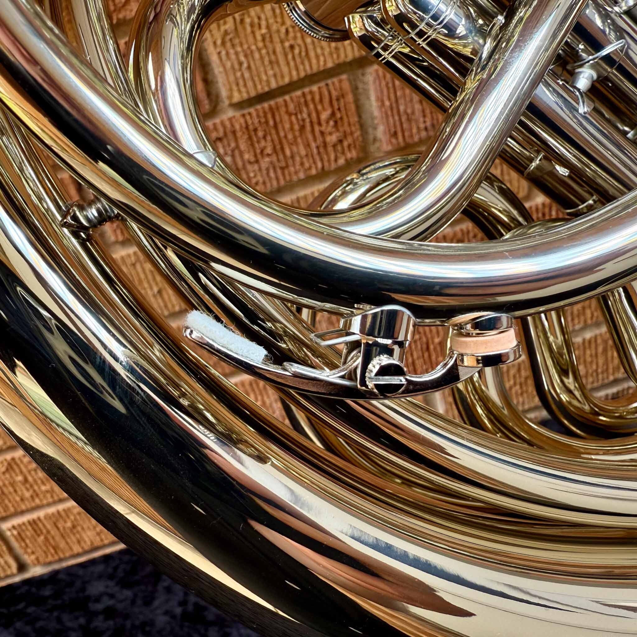 Yamaha YHR-872NDWOC - F/Bb Double French Horn - Nickel Silver