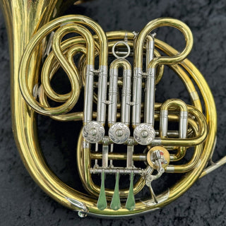 Alexander 103 - F/Bb Double French Horn - Yellow Brass - Fixed Bell - Lacquered Finish - Serial : AD54 (Pre - Owned) - Houghton Horns