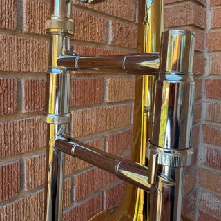 Bach Stradivarius Model 42BO Tenor Trombone with Rotary F Attachment - Serial : 65533 - 203895 (Pre - Owned) - Houghton Horns
