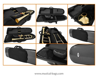 BAGS of Spain - Detachable Bell Tenor Trombone Flight Case (Special Order)