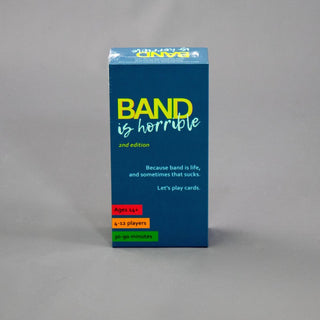 Band is Horrible Card Game - Houghton Horns