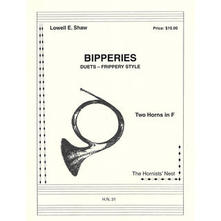 Bipperies for Two Horns by Lowell E. Shaw - Houghton Horns