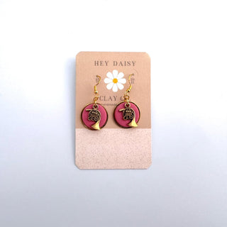 Hey Daisy Clay Co. - French Horn Earrings