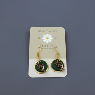 Hey Daisy Clay Co. - French Horn Earrings