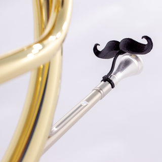 Brasstache Clip - on Mustache for Brass Mouthpieces - Houghton Horns