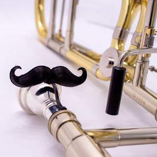 Brasstache Clip - on Mustache for Brass Mouthpieces - Houghton Horns