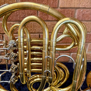 Cantesanu - F/Bb Double French Horn - Yellow Brass - Detachable Bell - Unlacquered Finish - Houghton Horns