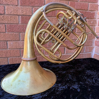 C.F. Schmidt - F/Bb Double French Horn - Yellow Brass - Serial : 38393 (Pre - Owned) - Houghton Horns